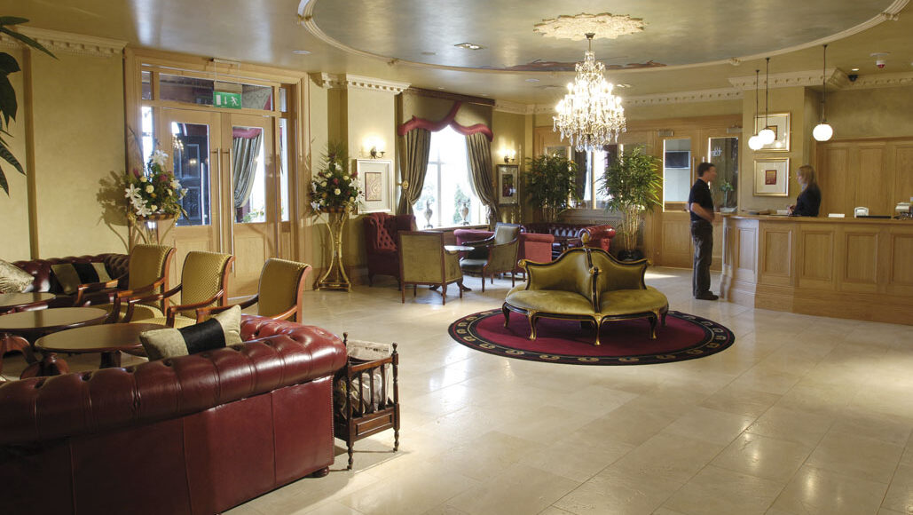 Ballyliffin Lodge Lobby - Irish Golf Tours